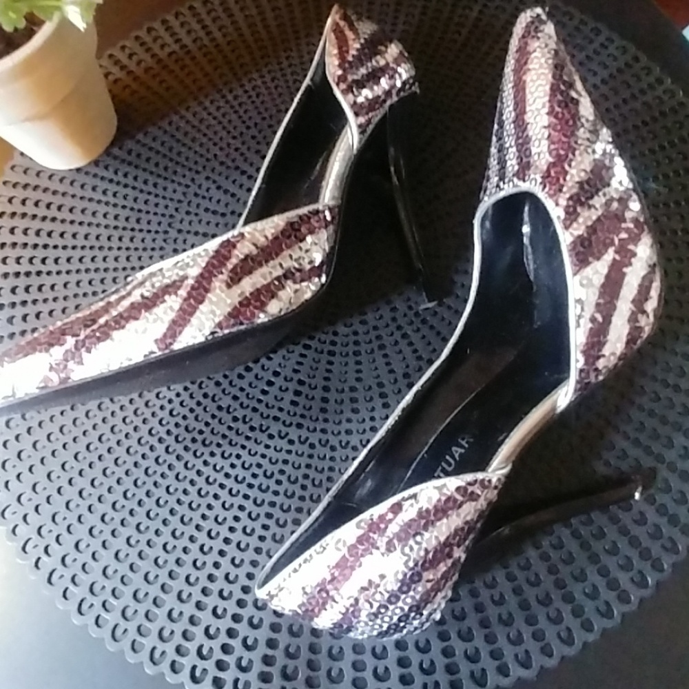 Colin Stuart Sequined Pumps! - Picture 4 of 7